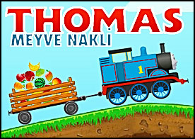 Sevilen çizgi film kahramanı Thomas'a bu sefer meyve nakliyatında yardımcı oluyoruz