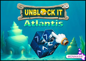 Atlantis'in su altı dünyasına dalın ve sonu gelmeyen zeka geliştirici bulmacalarla mantığınızı test edin