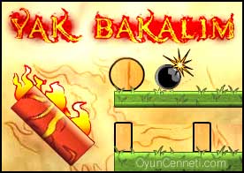 Bulunduğunuz konumdaki bütün odunları bomba yardımı ile hareket ettirip yakın.
