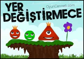 Farklı büyüklük ve tipteki iki şekli yer değiştirip düzeneği çalıştırın