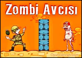 Gözü dönmüş zombileri bomba fırlatarak parçalara ayır