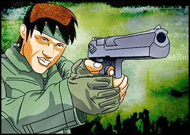 Zombiler şehrin heryerini sardılar onları yalnız kafalarından vurarak sen temizleyebilirsin