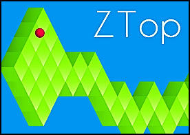 Ztop dikkat ve beceri isteyen bir oyundur kırmızı topu düşürmeden yeşil yol üzerinde ilerletin